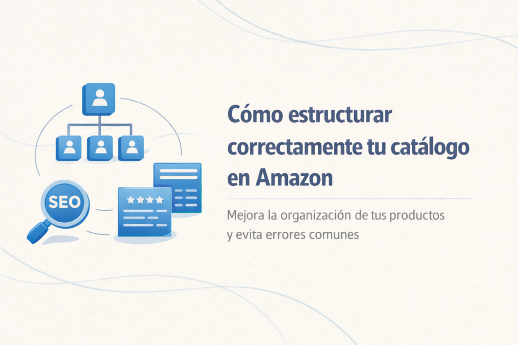 Cómo estructurar tu catálogo en Amazon