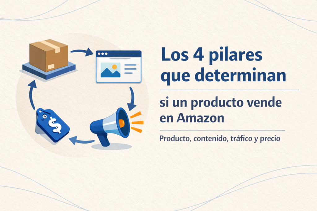 Los cuatro pilares para vender en Amazon