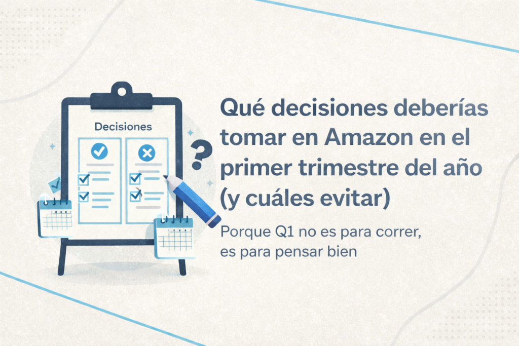 Qué decisiones deberías tomar en Amazon en el primer trimestre del año