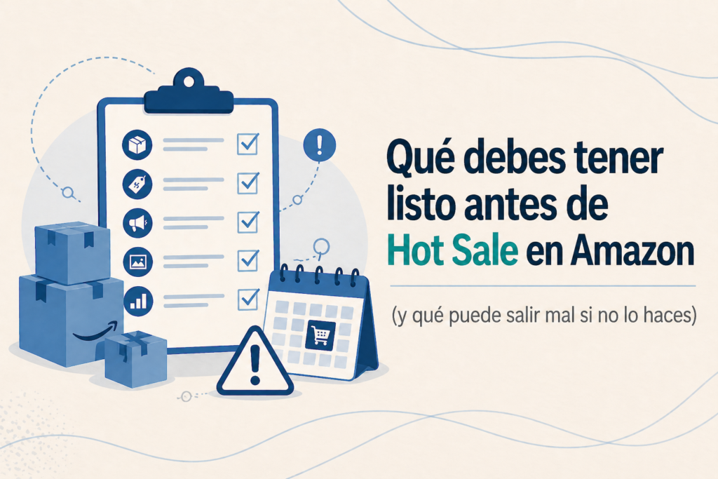 Qué debes tener listo antes de Hot Sale en Amazon
