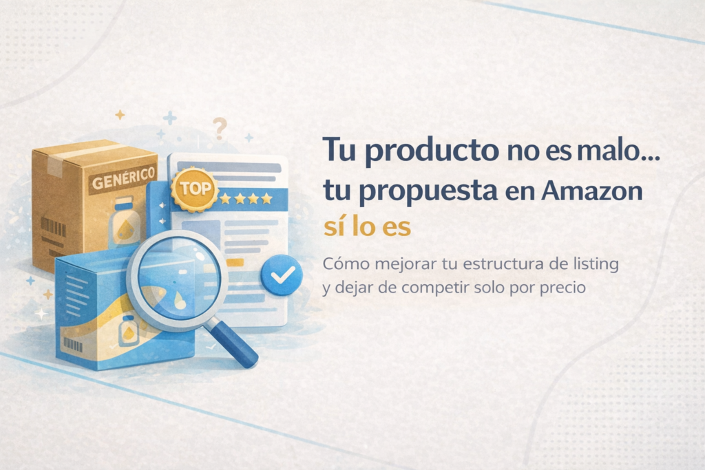 Tu producto no es malo … tu propuesta en Amazon sí lo es